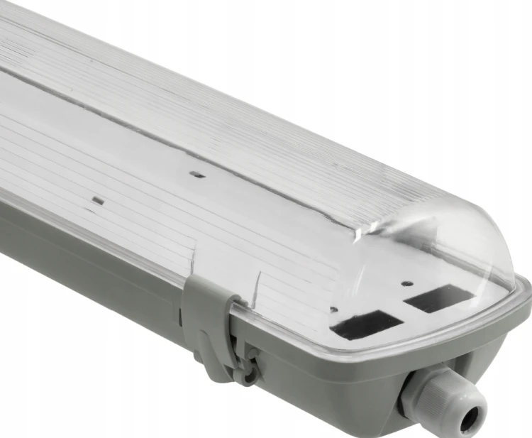 Oprawa Hermetyczna z Odbłyśnikiem 150cm do Garażu + 2x Świetlówki LED MOCNE