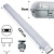 LAMPA DO GARAŻU MOCNA 120CM 54W 8640LM 6500K OPRAWA HERMETYCZNA ZESTAW TUBY
