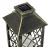 2x Latarenka Ogrodowa LED Solarna Lampion Latarnia Znicz Brazowa 2V 35MA