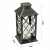 2x Latarenka Ogrodowa LED Solarna Lampion Latarnia Znicz Brazowa 2V 35MA