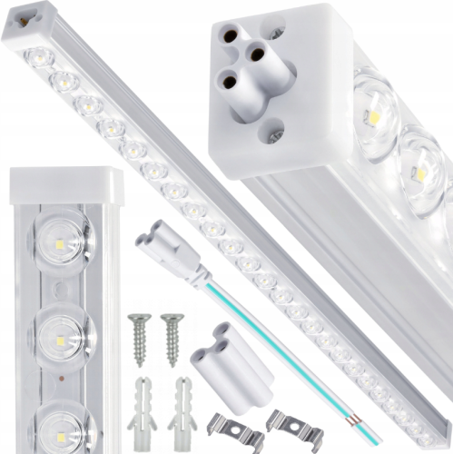 4x Panel LED Lampy Oprawy Do Garażu Warsztatu 120cm 36W 3600lm 4000K Mocne