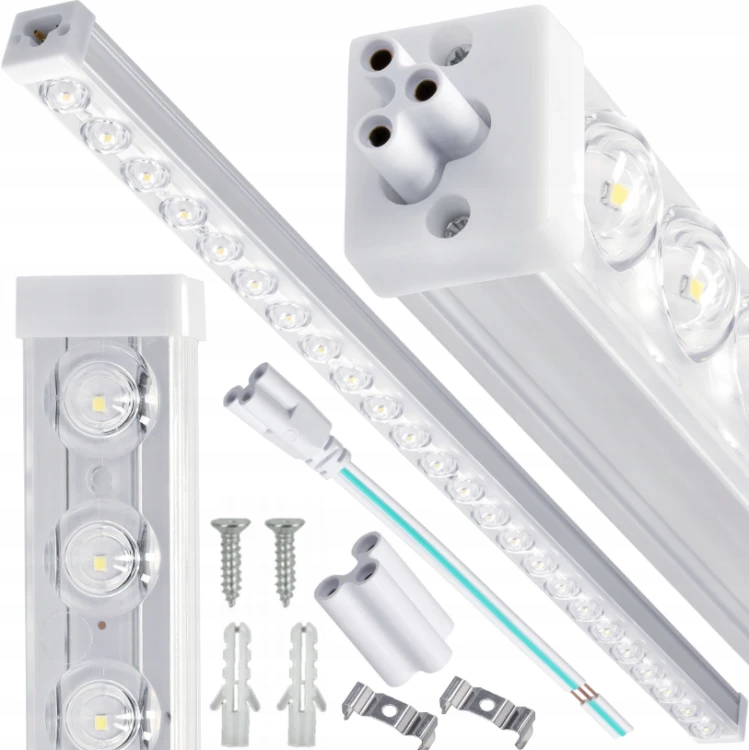 4x Panel LED Lampy Oprawy Do Garażu Warsztatu 120cm 36W 3600lm 4000K Mocne