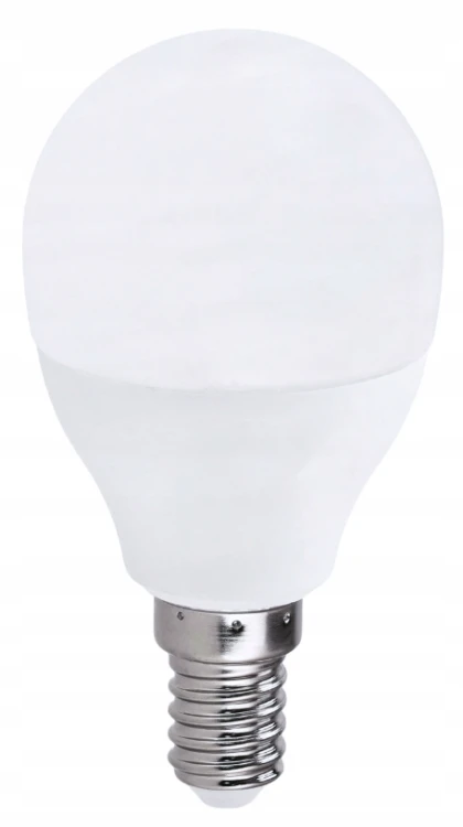 Żarówka LED G45 E14 8W 705lm Barwa Biała Zimna 6000K 10x Zestaw