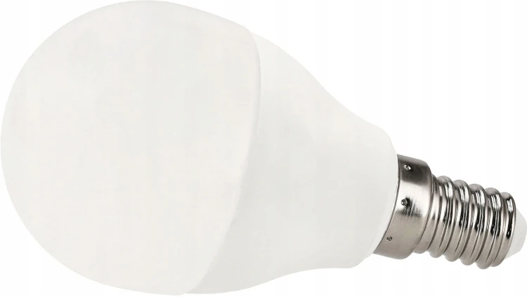 10x Żarówka LED E14 G45 7W = 60W 600lm Barwa Światła 4500K Dzienna Berge