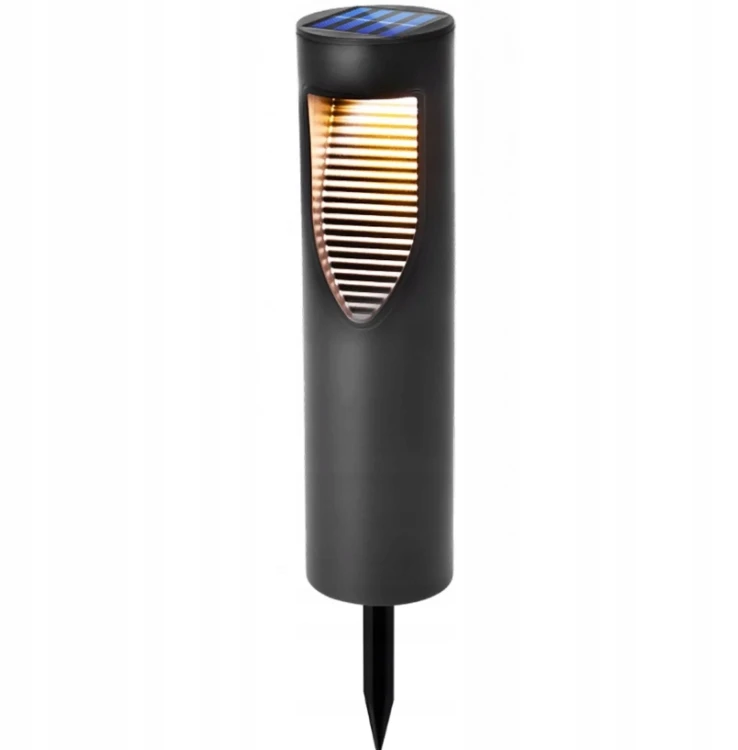 4x Lampa Solarna Wbijana Ogrodowa Wodoodporna Czujnik Zmierzchu Słupek LED