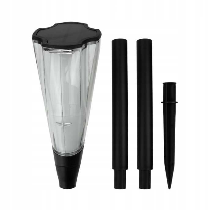 Słupek Solarny LED 4x Lampa wbijana pochodnia efekt ruchomego płomienia