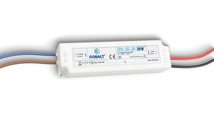 Zasilacz impulsowy CobaltElectro ZPV 24V 20W IP67