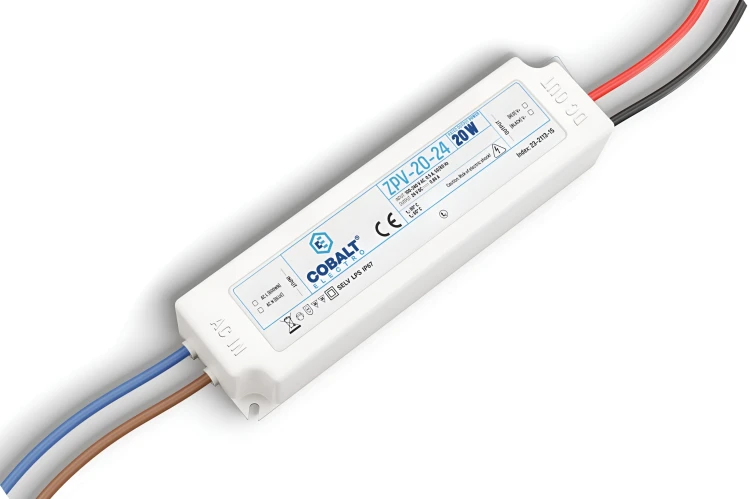 Zasilacz impulsowy CobaltElectro ZPV 24V 20W IP67