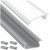 Zestaw TEKKNI SELDE Srebrny+ klosz transparent 2m