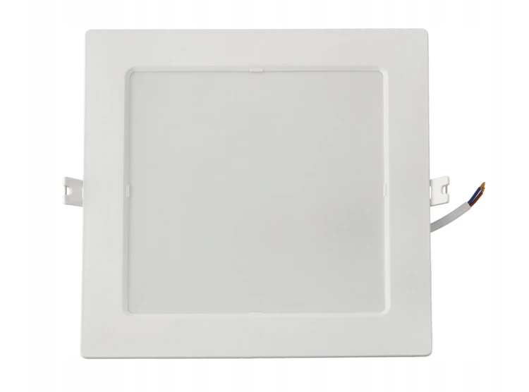 Oprawa Sufitowa LED Lampa Podtynkowa Kwadratowa 18W 4000K Neutralne Biała