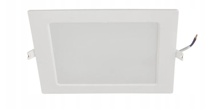Oprawa Sufitowa LED Lampa Podtynkowa Kwadratowa 18W 4000K Neutralne Biała
