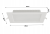 Oprawa Sufitowa LED Lampa Podtynkowa Kwadratowa 18W 4000K Neutralne Biała