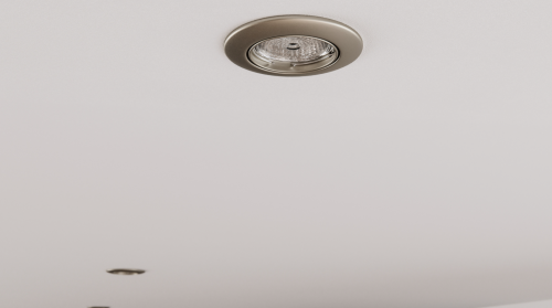 OPRAWA HALOGENOWA LED SUFITOWA RUCHOMA SATYNA ODLEW GU10 MR166 CHROM MAT
