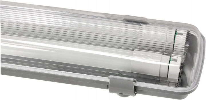8x Oprawa Hermetyczna 120cm lampa + świetlówki LED CW