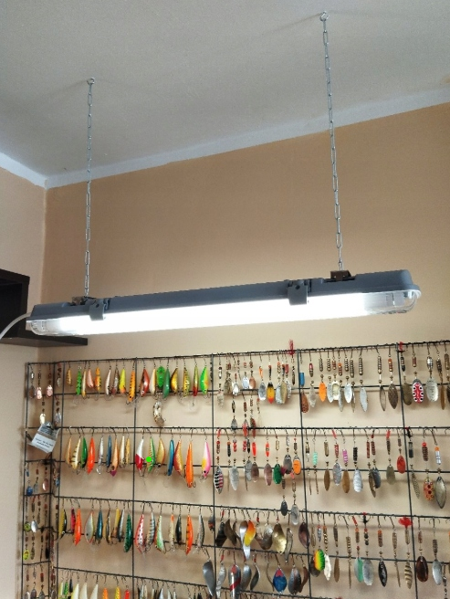 6X Oprawy Hermetyczne LED 60cm Lampa + Świetlówki Tuby Zestaw Do Warsztatu