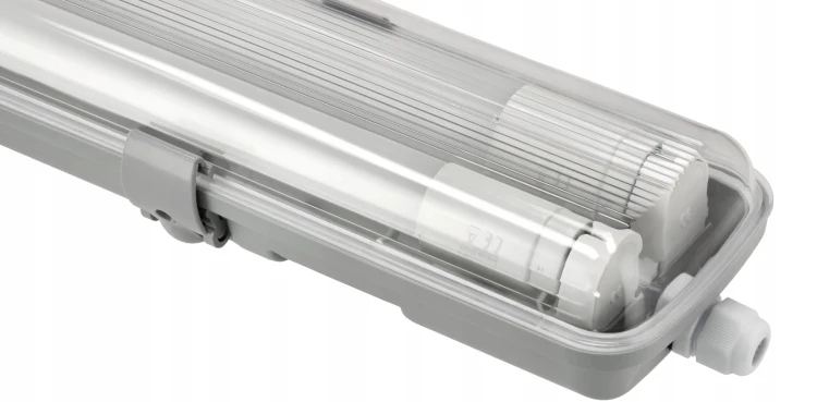4x Oprawa Hermetyczna Lampa 60cm + 2x Świetlówki LED Do Garażu 6000K Zesta
