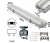 2x Oprawa Hermetyczna Lampa 60cm + 2x Świetlówki LED Do Garażu 6000K Zestaw