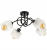 Lampa Sufitowa Wisząca LED Loft Kręcona Szklany Mleczny 4xE27 Do Pokoj