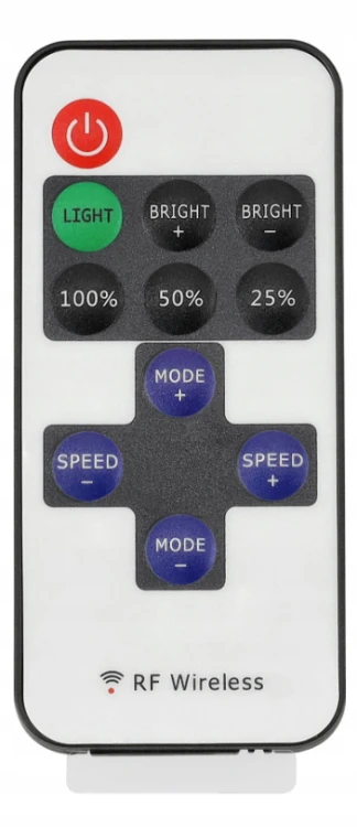 Taśma LED 5m 12V 24W + Ściemniacz Pilot Zasilacz ZESTAW Do Podświetlenia
