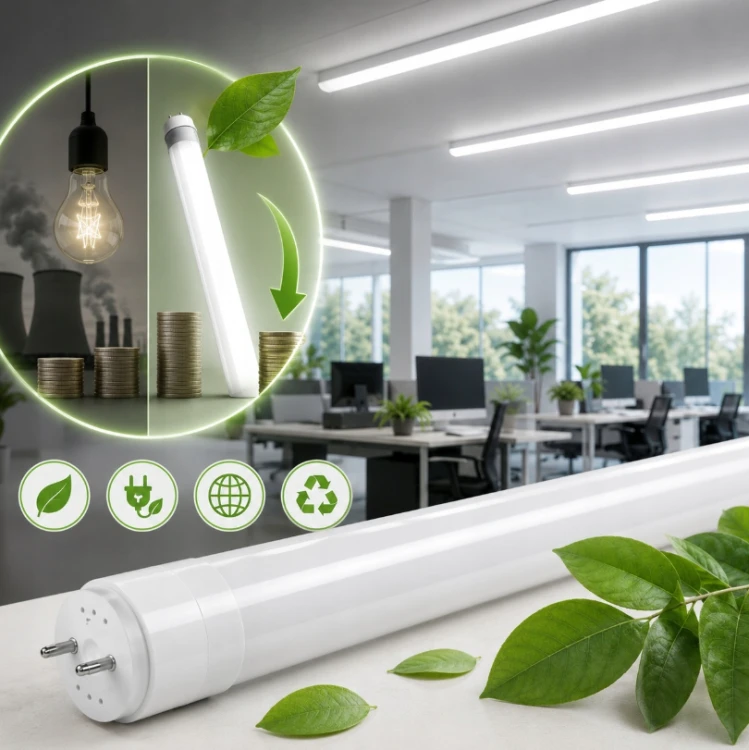 Jarzeniówka Tuba Świetlówka LED 9W 1440lm T8 60cm 4000K MOCNA JASNA (