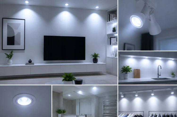 Żarówka LED GU10 10W Barwa Zimna Dzienna Energooszczędna Wysoka Jakość