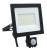 Naświetlacz LED 50W Halogen z CZUJNIK RUCHU Zmierzchu 4500lm 4000K Czujka
