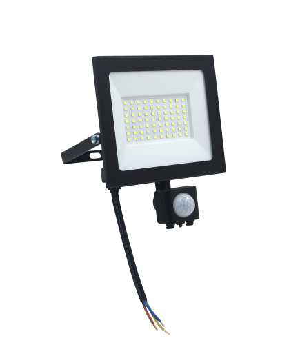 Naświetlacz LED 50W Halogen z CZUJNIK RUCHU Zmierzchu 4500lm 4000K Czujka