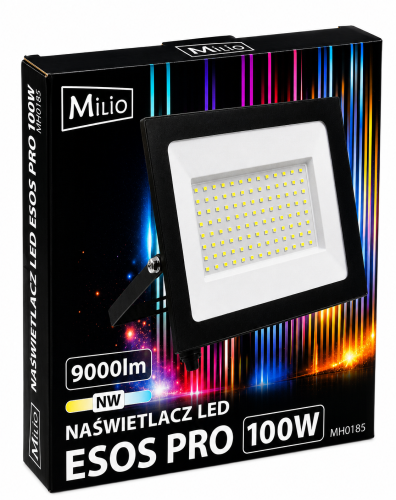 Halogen Reflektor 100W 9000lm Lampa Robocza Naświetlacz Wodoodporny 4000k
