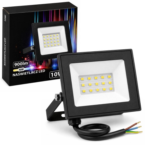 Halogen Reflektor 10W 900lm Lampa Robocza Naświetlacz Wodoodporny 4000k