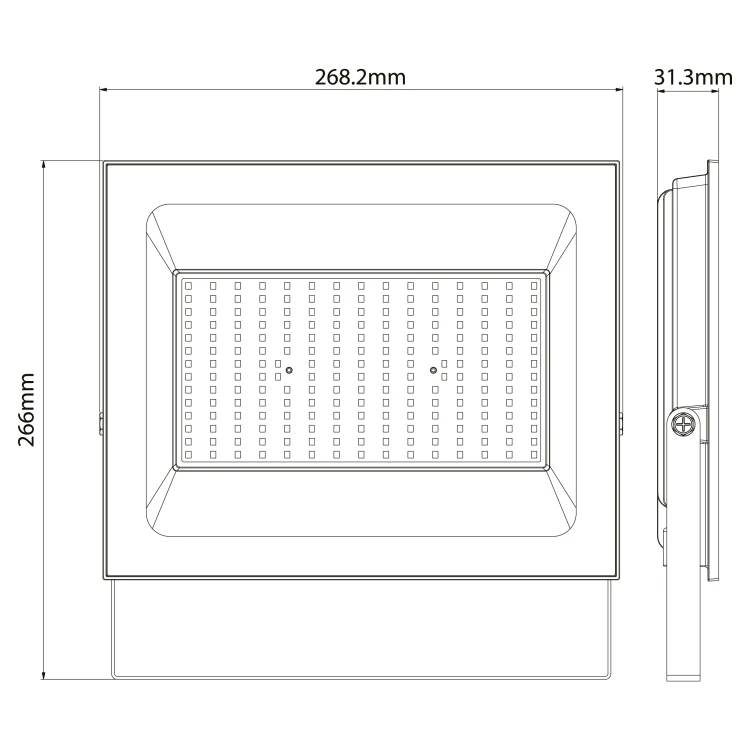 Halogen Reflektor 150W 13500lm Lampa Robocza Naświetlacz Wodoodporny 4000k