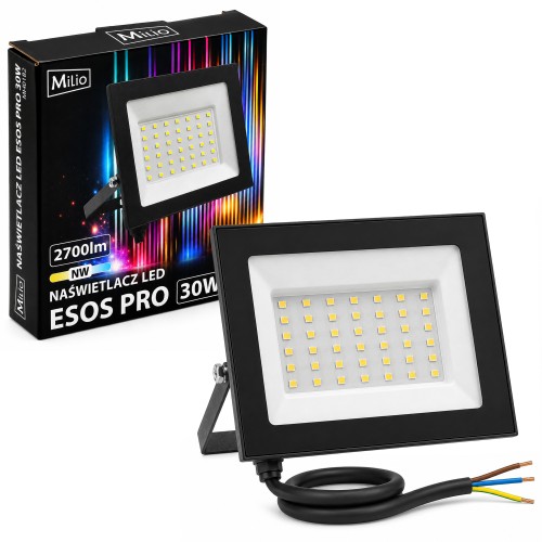 Halogen Reflektor 30W 2700lm Lampa Robocza Naświetlacz Wodoodporny 4000k
