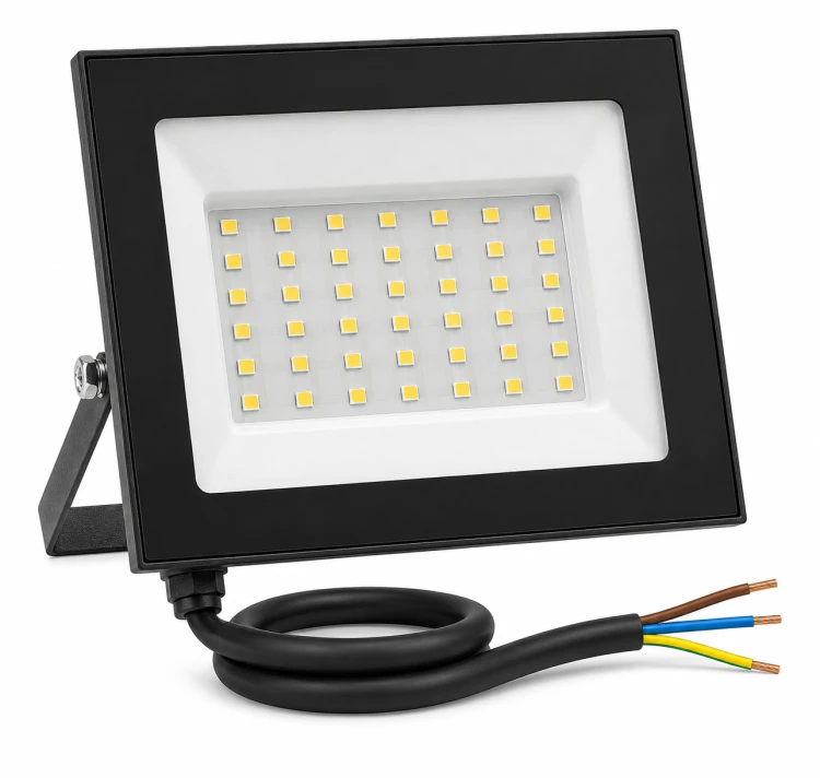 Halogen Reflektor 30W 2700lm Lampa Robocza Naświetlacz Wodoodporny 4000k