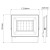Halogen Reflektor 30W 2700lm Lampa Robocza Naświetlacz Wodoodporny 4000k