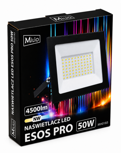 Halogen Reflektor 50W 4500lm Lampa Robocza Naświetlacz Wodoodporny 4000k