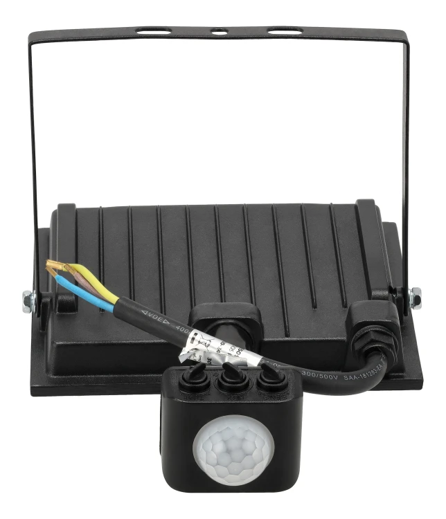 Naświetlacz LED 30W Halogen z CZUJNIK RUCHU Zmierzchu 2700lm 4000K Czujka