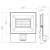 Naświetlacz LED 50W Halogen z CZUJNIK RUCHU Zmierzchu 4500lm 4000K Czujka