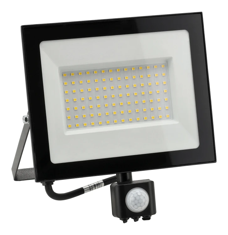 Naświetlacz LED 70W Halogen z CZUJNIK RUCHU Zmierzchu 6300lm 4000K Czujka