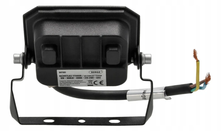 HALOGEN NAŚWIETLACZ LAMPA LED 10W 1600lm IP65 ZEWNĘTRZNY 4000K NEUTRALNY