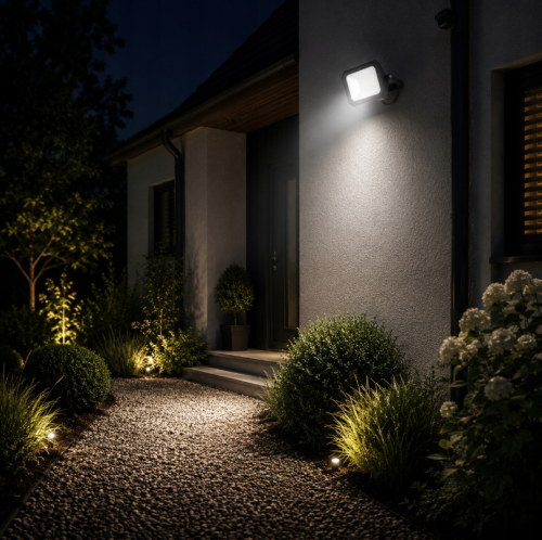 HALOGEN NAŚWIETLACZ LAMPA LED 50W 8000lm IP65 ZEWNĘTRZNY 4000K NEUTRALNY