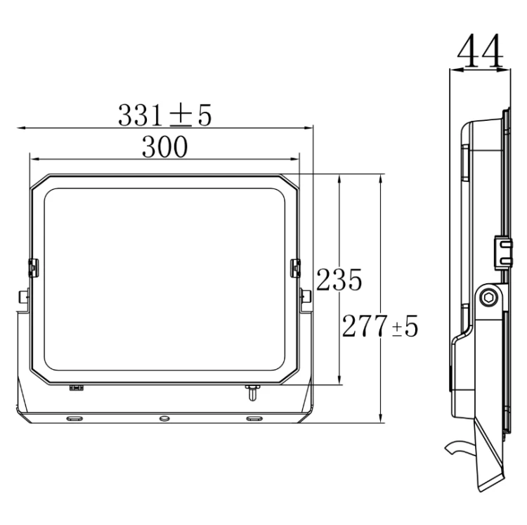 HALOGEN NAŚWIETLACZ LAMPA LED 150W 24000lm IP65 ZEWNĘTRZNY 4000K NEUTRALNY