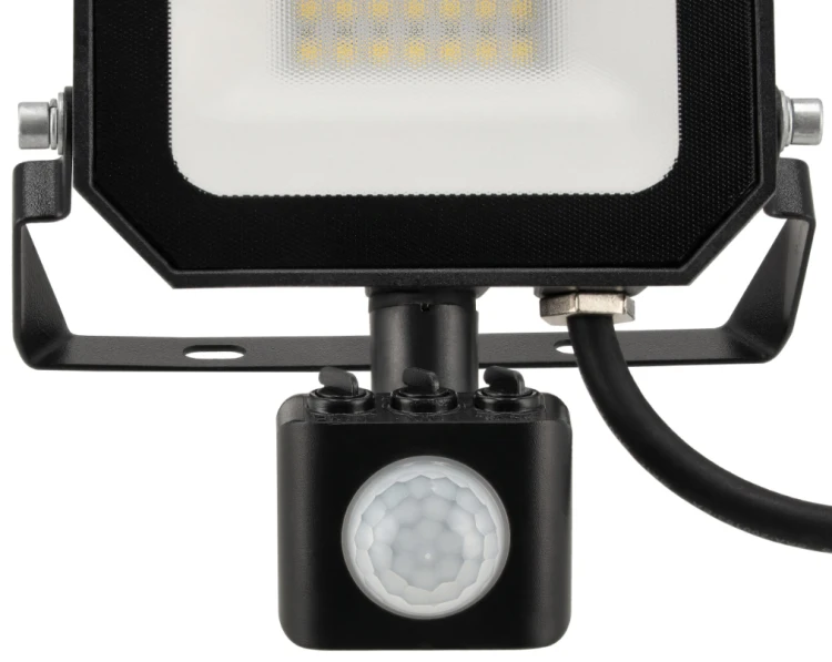 Naświetlacz LED z Czujnikiem Halogen Reflektor 10W 4000K 1100lm IP65 Czujka