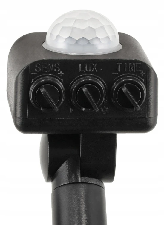 Naświetlacz LED z Czujnikiem Halogen Reflektor 10W 4000K 1100lm IP65 Czujka
