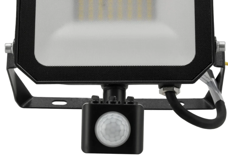 Naświetlacz LED z Czujnikiem Halogen Reflektor 30W 4000K 3300lm IP65 Czujka