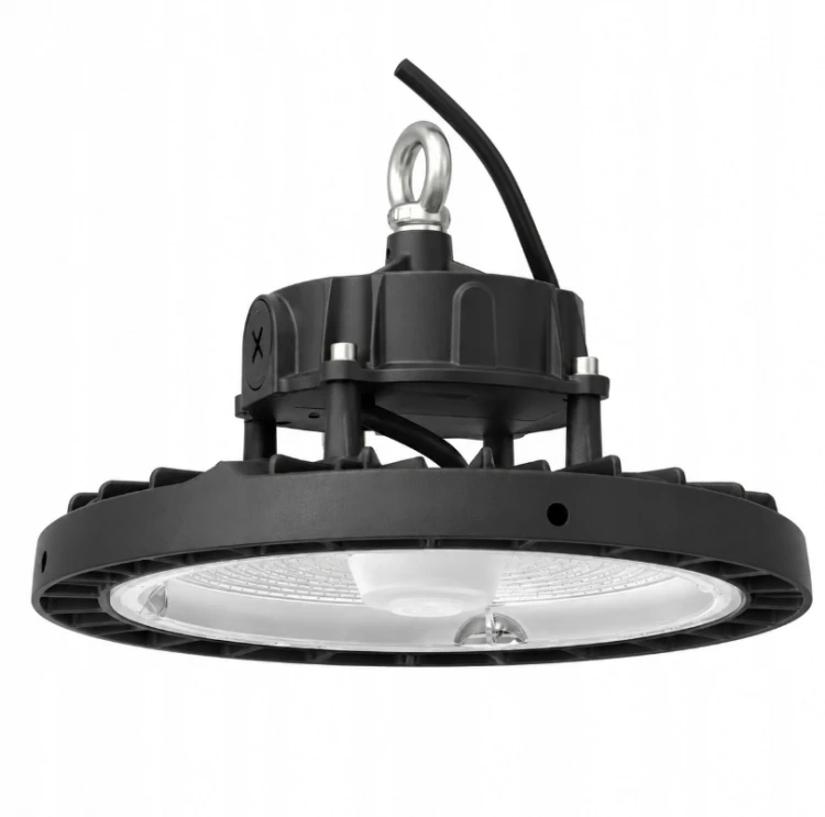 Lampa Przemysłowa LED High Bay UFO 150W 27750lm Na Magazyn CCT Ściemniana