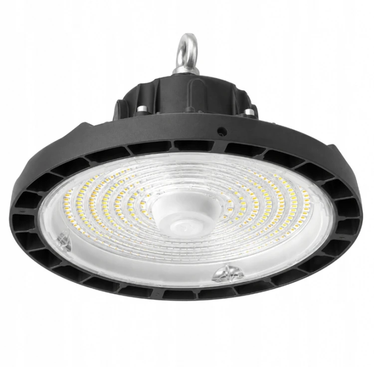 Lampa Przemysłowa LED High Bay UFO 150W 27750lm Na Magazyn CCT Ściemniana