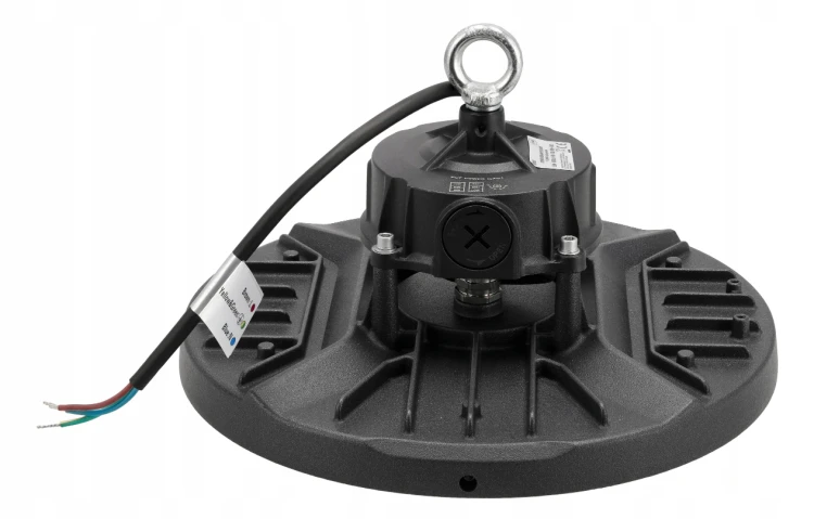 Lampa Przemysłowa LED High Bay UFO 150W 27750lm Na Magazyn CCT Ściemniana