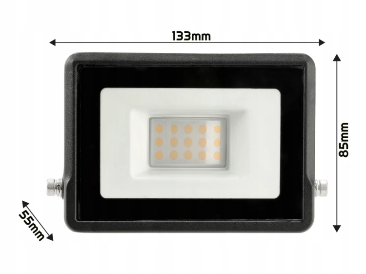 Naświetlacz LED MASTER 10W IP65 biały neutralny