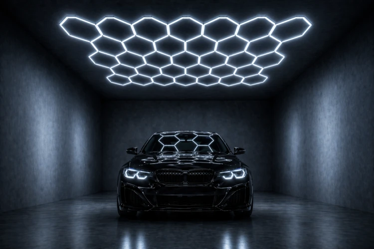 Lampa Garażowa Hexagon 264W 6500K 29040LM