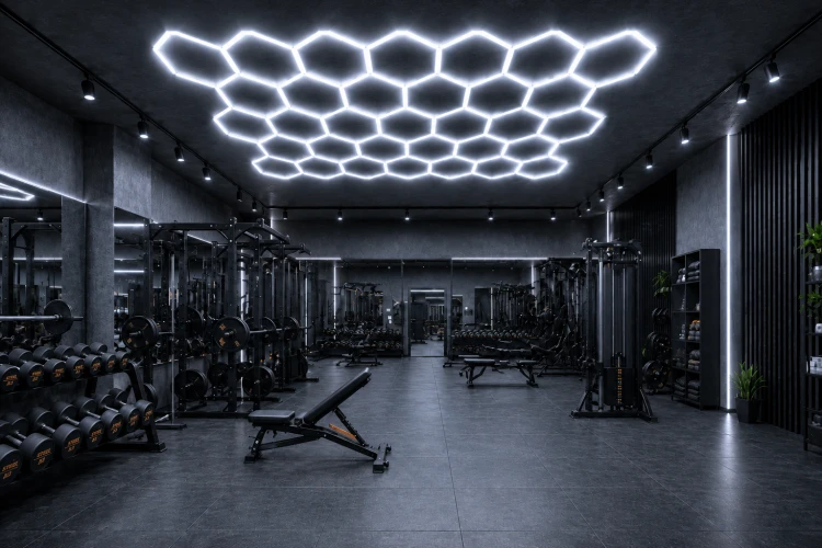 Lampa Garażowa Hexagon 264W 6500K 29040LM