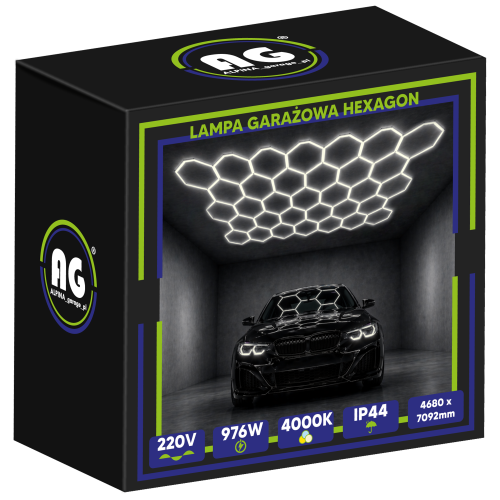 Lampa Garażowa Hexagon 264W 4000K 29040LM